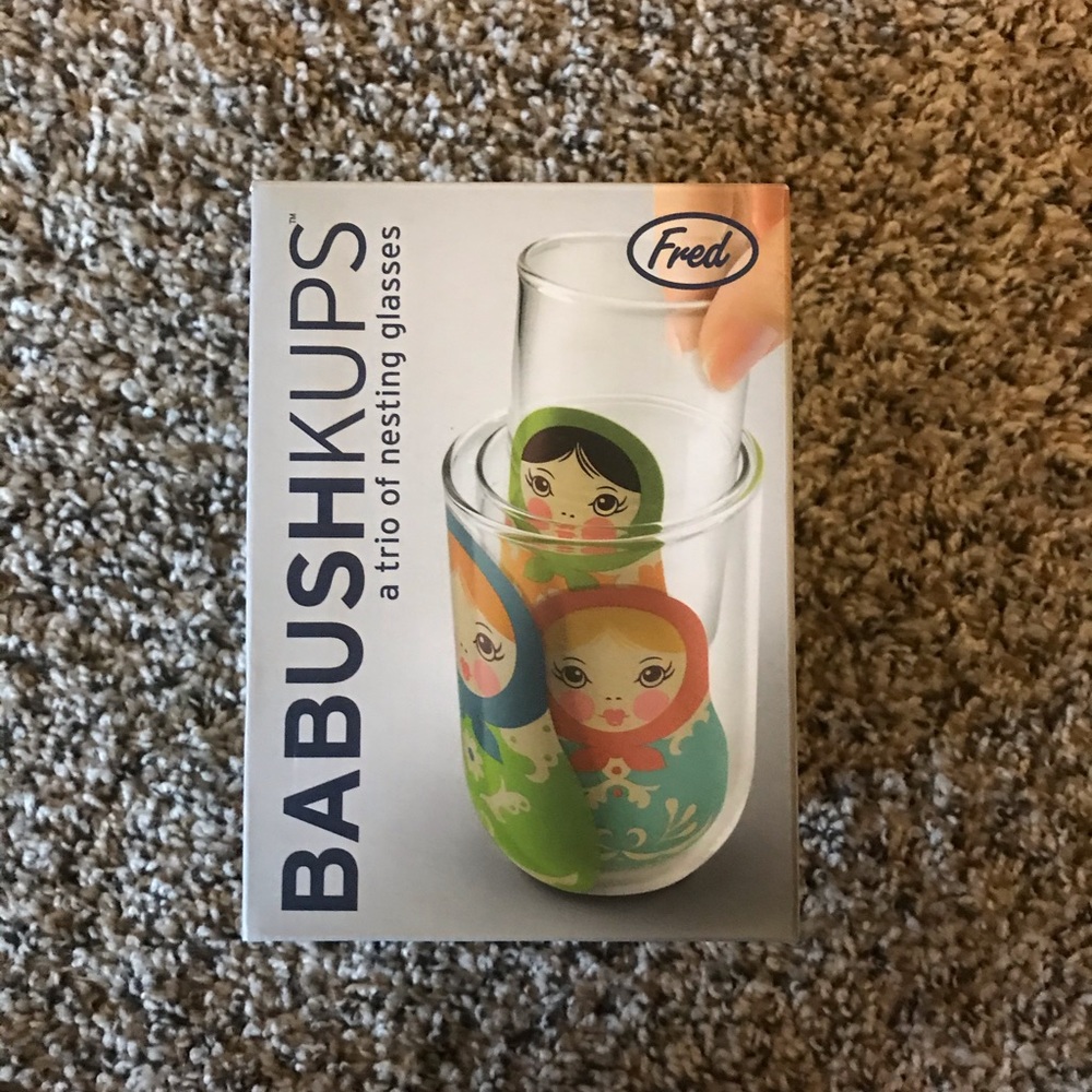 NWT Babushkups by Fred (missing small glass)